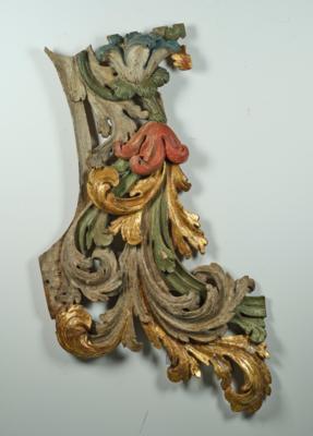 Großes Rokoko Ornament, - Arte popolare e religiosa, sculture e maioliche