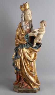 Madonna mit Kind, - Antiquariato