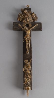 Reliquienkreuz, - Volkskunst, Skulpturen, Fayencen und Weihnachtskrippen