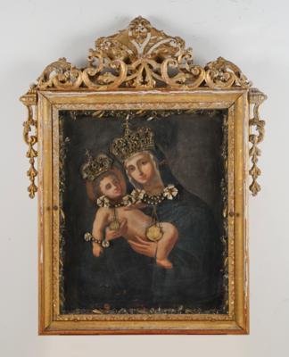 Madonna mit Kind, - Arte popolare e religiosa, sculture e maioliche