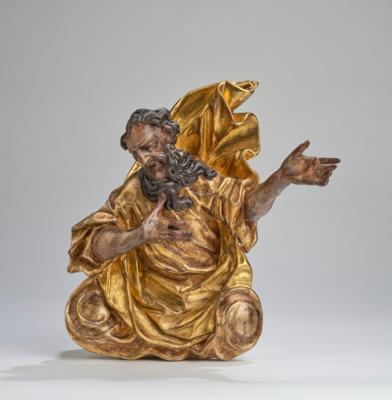 Gottvater über Wolken, - Arte popolare e religiosa, sculture e maioliche