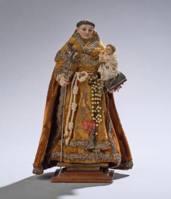 Hl. Antonius mit Jesuskind, - Arte popolare e religiosa, sculture e maioliche