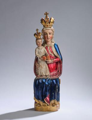 Mariazeller Madonna, Mitte 19. Jh., - Arte popolare e religiosa, sculture e maioliche