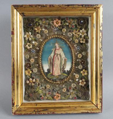 Klosterarbeit, Maria Immaculata, - Works of Art