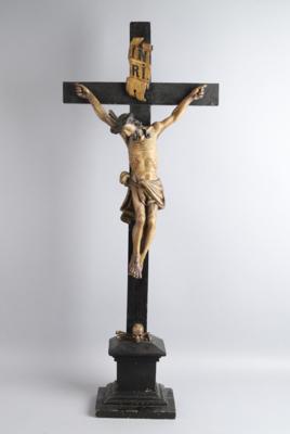 Spätbarockes Standkreuz, - Antiquariato