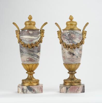 Paar Vasen, - Antiques, folk art, sculptures & faience