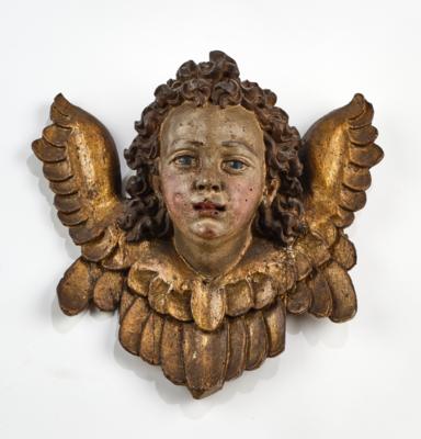 Renaissance Engelsköpfchen, - Antiques, folk art, sculptures & faience