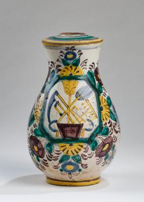 Zunftkrug, Slowakei, 19. Jh., - Antiques, folk art, sculptures & faience