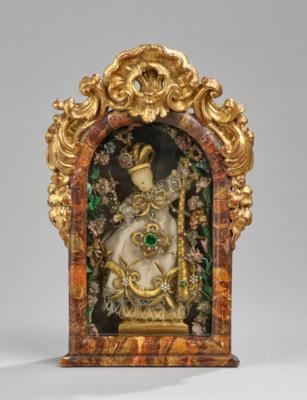 Salzburger Loretokindl, Ende 19./Anfang 20. Jh., - Antiquitäten, Volkskunst, Skulpturen & Fayencen