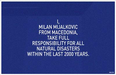 Milan Mijalkovic, Die Botschaft - Charity Delta Cultura