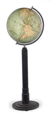 A c. 1939 Dr. Ernst Friedrich terrestrial library Globe - Historické v?decké p?ístroje a globusy