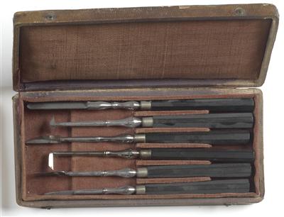A c. 1840 Dental Kit - Strumenti scientifici e globi d'epoca