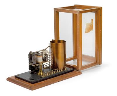 A c. 1900 electrical registration Apparatus - Strumenti scientifici e globi d'epoca