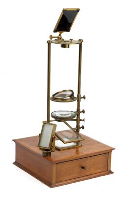 A c. 1890 Nörrenberg polarisation Apparatus - Historické vědecké přístroje a globusy