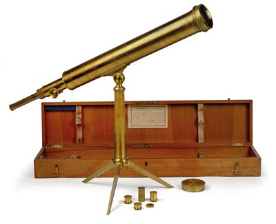 A Dialytic Telescope by Simon Plössl (1794–1868) - Strumenti scientifici e globi d'epoca