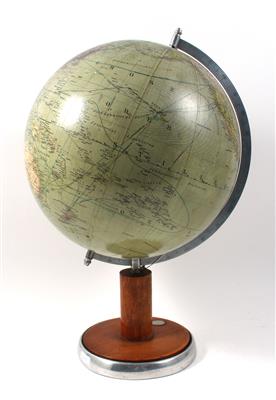 A c. 1940 German terrestrial Globe - Historické vědecké přístroje a globusy