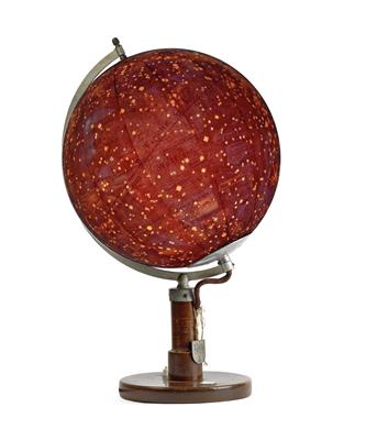 A c. 1945 A. Krause illuminated celestial Globe - Strumenti scientifici e globi d'epoca