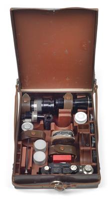 LEICA II schwarz, Ausrüstung - Historické vědecké přístroje a globusy, fotoaparáty