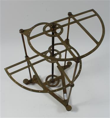 A c. 1900 mathematical brass Model - Antique Scientific Instruments and Globes, Cameras