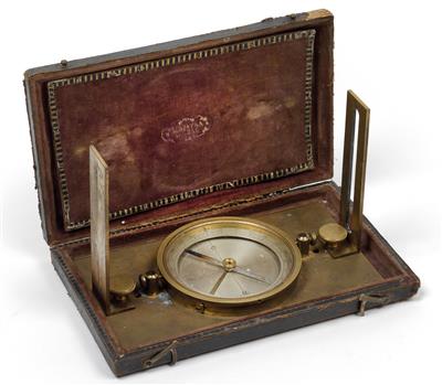 A c. 1845 Miner’s Compass by Wenzel Spitra Prague - Antique Scientific Instruments and Globes, Cameras