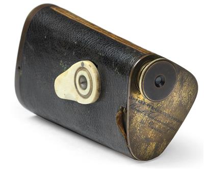 A c. 1860 Porro-prism-Monocular Longue-Vue-Cornet - Antique Scientific Instruments and Globes, Cameras