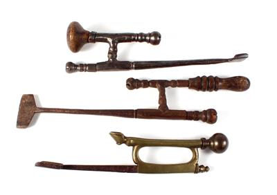 Three 19th century hoof Picks - Antique Scientific Instruments and Globes