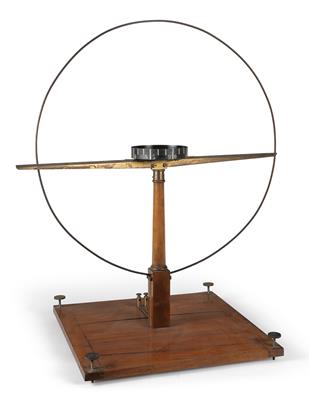 A 19th century Tangent Galvanometer - Strumenti scientifici e globi d'epoca
