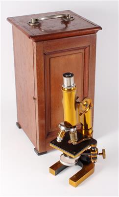 Mikroskop von Ludwig Merker - Historische wissenschaftliche Instrumente und Globen - Klassische Fotoapparate und Zubehör