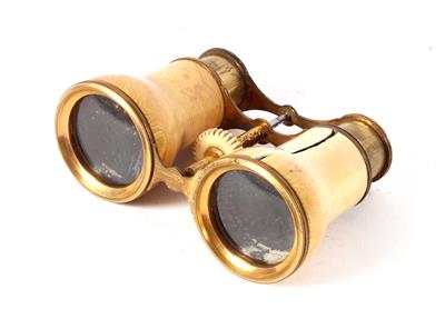 C. 1830 Ivory Binoculars - Antique Scientific Instruments and Globes
