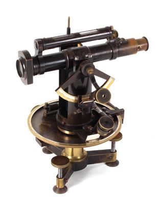 A c. 1895 Starke & Kammerer Thedolite - Historische wissenschaftliche Instrumente und Globen - Klassische Fotoapparate und Zubehör