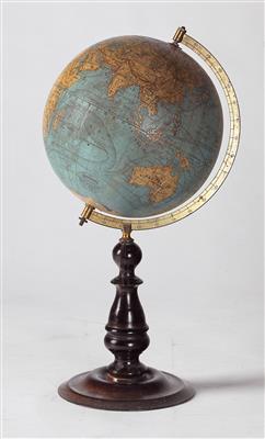 A terrestrial Globe by Ernst Schotte - Historické vědecké přístroje a globusy - Fotoaparáty