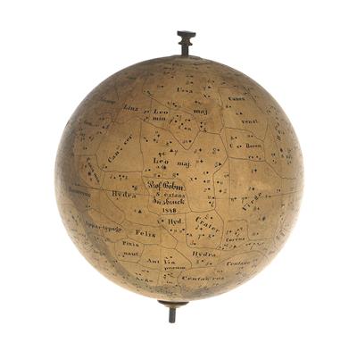 A rare celestial Globe by Josef Georg Böhm (1807-1868) - Historické vědecké přístroje, globusy a fotoaparáty