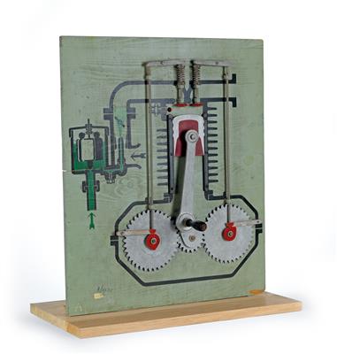 Motormodell um 1950 - Historische wissenschaftliche Instrumente, Globen und Fotoapparate
