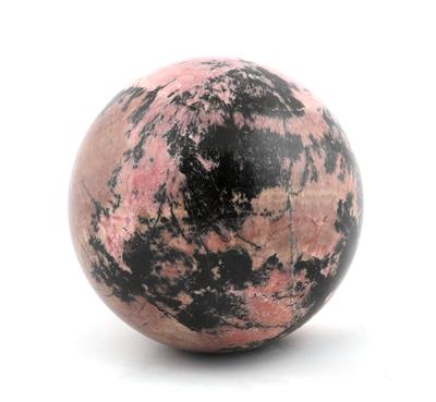 A Rhodonite Sphere - Antique Scientific Instruments, Globes and Cameras