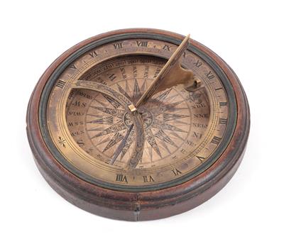 An English Sundial - Antique Scientific Instruments, Globes and Cameras