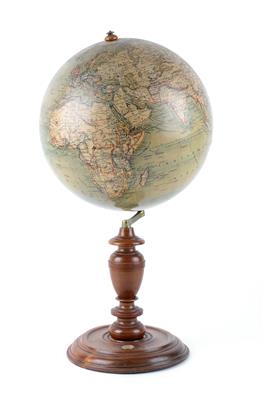 A c. 1900 terrestrial Globe - Antique Scientific Instruments, Globes and Cameras