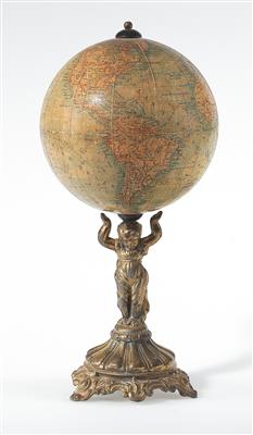 A c. 1900 terrestrial miniature Globe - Antique Scientific Instruments, Globes and Cameras