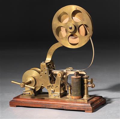 An early Telegraph receiver - Antique Scientific Instruments, Globes and Cameras