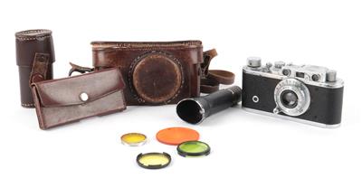 Leica II - Historické vědecké přístroje, globusy a fotoaparáty
