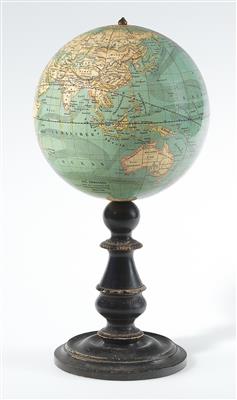 A c. 1875 terrestrial Globe - Strumenti scientifici, globi d'epoca e macchine fotografiche