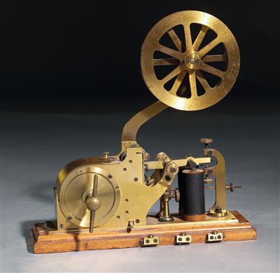 A c. 1880 Telegraph receiver - Strumenti scientifici, globi d'epoca e macchine fotografiche
