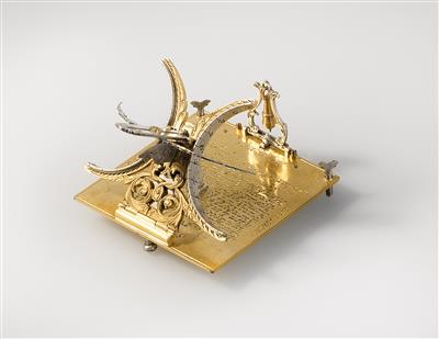 A Crescent Sundial by Johann Martin (1642–1721) - Antique Scientific Instruments, Globes and Cameras