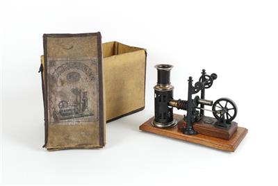 Heißluft- oder Stirlingmotor von Ernst Plank - Historisch wissenschaftliche Instrumente und Globen;
