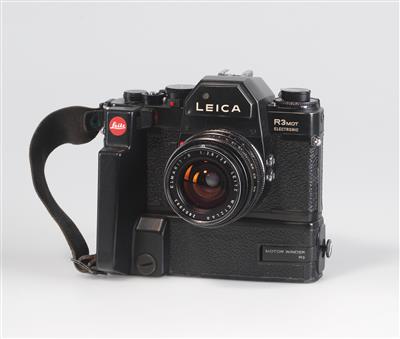 LEICA R3MOT ELECTRONIC with lens - Strumenti scientifici, globi d'epoca e macchine fotografiche