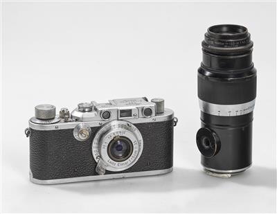 LEICA IIIa - Historische wissenschaftliche Instrumente und Globen; Klassische Fotoapparate und Zubehör