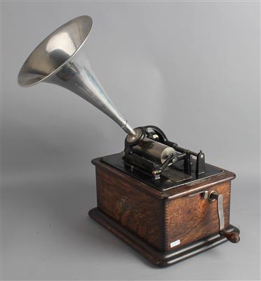 Phonograph Edison Standard - Hodiny, technologie a kuriozity