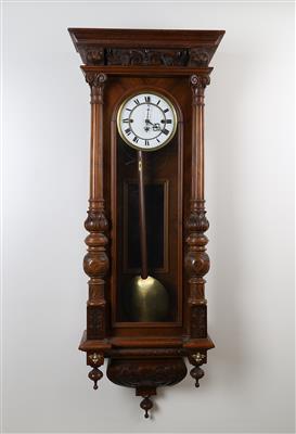 Altdeutsche Wandpendeluhr, - Clocks, Science & Curiosities