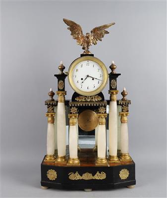 Empire Kommodenuhr, - Clocks, Science, Curiosities & Photographica