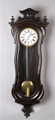 Historismus Wandpendeluhr, - Clocks, Science, Curiosities & Photographica