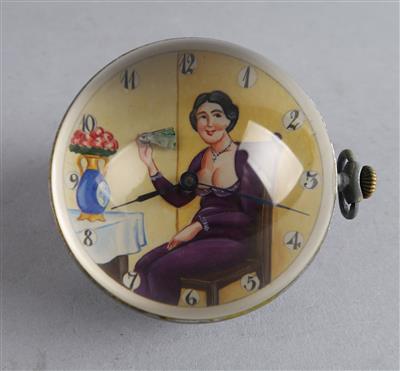 Kugeluhr mit Automat, - Orologi, tecnologia, curiosità e fotografica